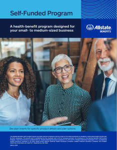 Allstate Self Funded Program Brochure